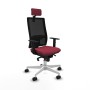 Chaise de Bureau avec Appui-tête Piqueras y Crespo 1D026N2 Bordeaux