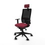 Chaise de Bureau avec Appui-tête Piqueras y Crespo 1D066N2 Bordeaux
