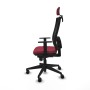 Chaise de Bureau avec Appui-tête Piqueras y Crespo 1D066N2 Bordeaux