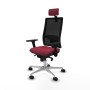 Chaise de Bureau avec Appui-tête Piqueras y Crespo 3D086N2 Bordeaux