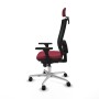 Chaise de Bureau avec Appui-tête Piqueras y Crespo 3D086N2 Bordeaux
