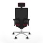 Chaise de Bureau avec Appui-tête Piqueras y Crespo 3D086N2 Bordeaux