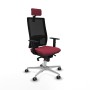 Office Chair with Headrest Piqueras y Crespo 1D086G2 Maroon