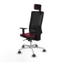Office Chair with Headrest Piqueras y Crespo 1D086G2 Maroon