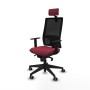Chaise de Bureau avec Appui-tête Piqueras y Crespo 1D066G2 Bordeaux