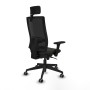 Office Chair with Headrest Piqueras y Crespo 3D066G2 Black