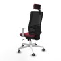 Chaise de Bureau avec Appui-tête Piqueras y Crespo 4B026G2 Bordeaux