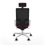 Chaise de Bureau avec Appui-tête Piqueras y Crespo 4B026N2 Bordeaux