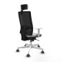 Office Chair with Headrest Piqueras y Crespo 4B026G2 White