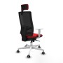 Chaise de Bureau avec Appui-tête Piqueras y Crespo 4B026G2 Rouge