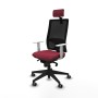 Office Chair with Headrest Piqueras y Crespo 4B066G2 Maroon
