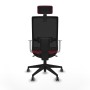 Office Chair with Headrest Piqueras y Crespo 4B066G2 Maroon