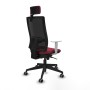 Office Chair with Headrest Piqueras y Crespo 4B066G2 Maroon