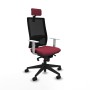 Chaise de Bureau avec Appui-tête Piqueras y Crespo 4B066N2 Bordeaux