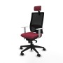 Chaise de Bureau avec Appui-tête Piqueras y Crespo 4B066N2 Bordeaux