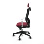 Chaise de Bureau avec Appui-tête Piqueras y Crespo 4B066N2 Bordeaux