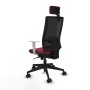 Office Chair with Headrest Piqueras y Crespo 4B066N2 Maroon