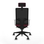 Office Chair with Headrest Piqueras y Crespo 4B066N2 Maroon