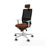 Office Chair with Headrest Piqueras y Crespo 4B026G2 Brown