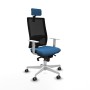Chaise de Bureau avec Appui-tête Piqueras y Crespo 4B026G2 Bleu clair