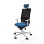 Chaise de Bureau avec Appui-tête Piqueras y Crespo 4B026G2 Bleu clair