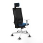 Chaise de Bureau avec Appui-tête Piqueras y Crespo 4B026G2 Bleu clair