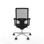 Chaise de Bureau Piqueras y Crespo 2D086N0 Blanc Brun foncé