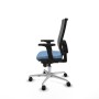 Chaise de Bureau Piqueras y Crespo 2D086N0 Bleu ciel