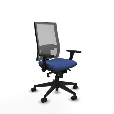 Chaise de Bureau Piqueras y Crespo 3D066N0 Blue marine