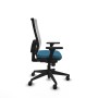 Chaise de Bureau Piqueras y Crespo 3D066N0 Blanc Vert pétrole