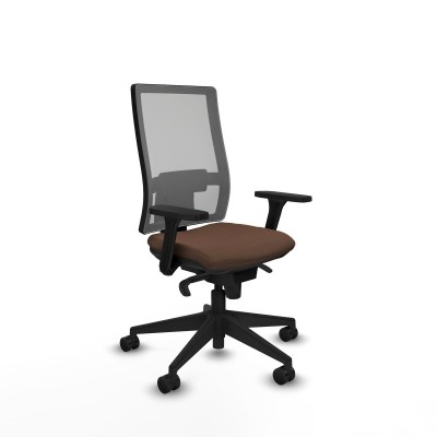 Office Chair Piqueras y Crespo 3D066N0 Grey Dark brown