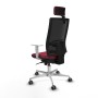 Office Chair with Headrest Piqueras y Crespo 4B086G2 Maroon