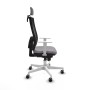 Chaise de Bureau avec Appui-tête Piqueras y Crespo 4B026G2 Gris