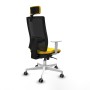Chaise de Bureau avec Appui-tête Piqueras y Crespo 4B026G2 Jaune