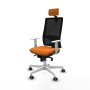 Chaise de Bureau avec Appui-tête Piqueras y Crespo 4B026G2 Orange