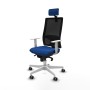 Chaise de Bureau avec Appui-tête Piqueras y Crespo 4B026G2 Bleu