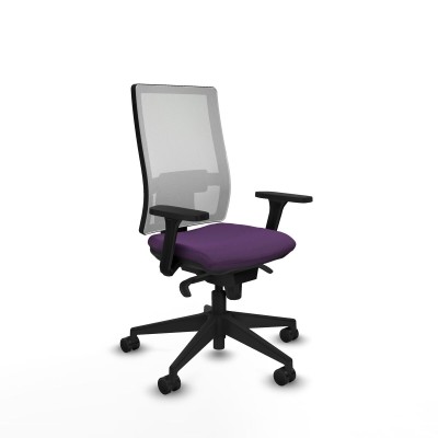 Chaise de Bureau Piqueras y Crespo 3D066N0 Violet