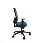 Chaise de Bureau Piqueras y Crespo 3D066N0 Gris Vert pétrole