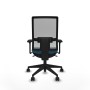 Chaise de Bureau Piqueras y Crespo 3D066N0 Gris Vert pétrole