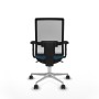Chaise de Bureau Piqueras y Crespo 2D086N0 Blanc Vert pétrole