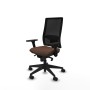 Chaise de Bureau Piqueras y Crespo 3D066N0 Noir Brun foncé