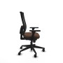 Chaise de Bureau Piqueras y Crespo 3D066N0 Noir Brun foncé
