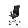 Chaise de Bureau Piqueras y Crespo 2D086N0 Noir Brun foncé