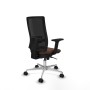 Chaise de Bureau Piqueras y Crespo 2D086N0 Noir Brun foncé