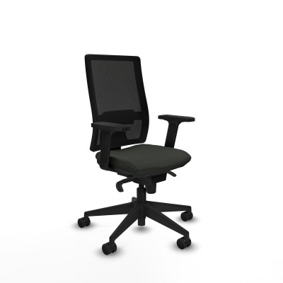Chaise de Bureau Piqueras y Crespo 2D066N0 Noir
