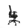 Chaise de Bureau Piqueras y Crespo 2D066N0 Noir