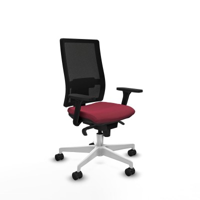 Chaise de Bureau Piqueras y Crespo 3D026N0 Bordeaux