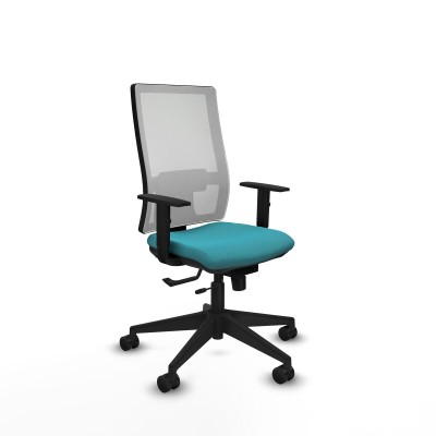 Chaise de Bureau Piqueras y Crespo 1D066N0 Turquoise
