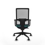 Chaise de Bureau Piqueras y Crespo 1D066N0 Turquoise
