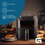 Friteuse à Air Grunkel Noir 1400 W 6 L